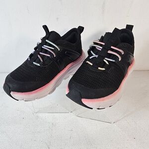 Athletic Works Girls Cage Knit Slip On Sneakers Size 7